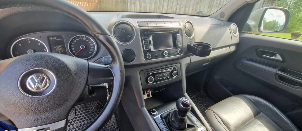 Volkswagen Amarok cena 52900 przebieg: 265100, rok produkcji 2011 z Nidzica małe 46